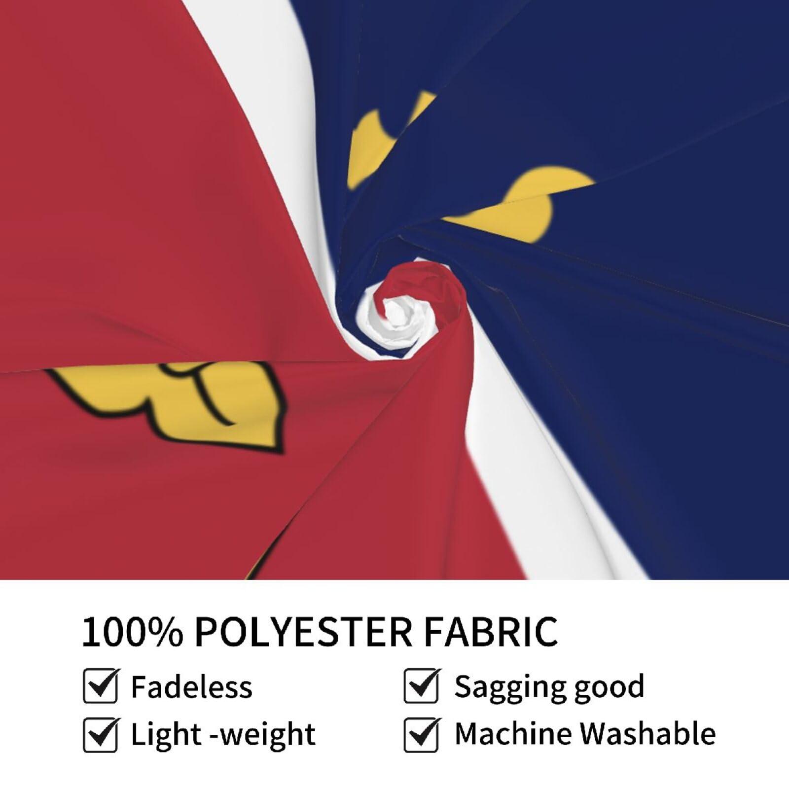 LIFANGMI LIFANGMI Flag Of Metairie, Louisiana Tapestry Wall Hanging 60x40 Inch Bedroom Living Room Dormitory Home Decoration Wall Tapestry