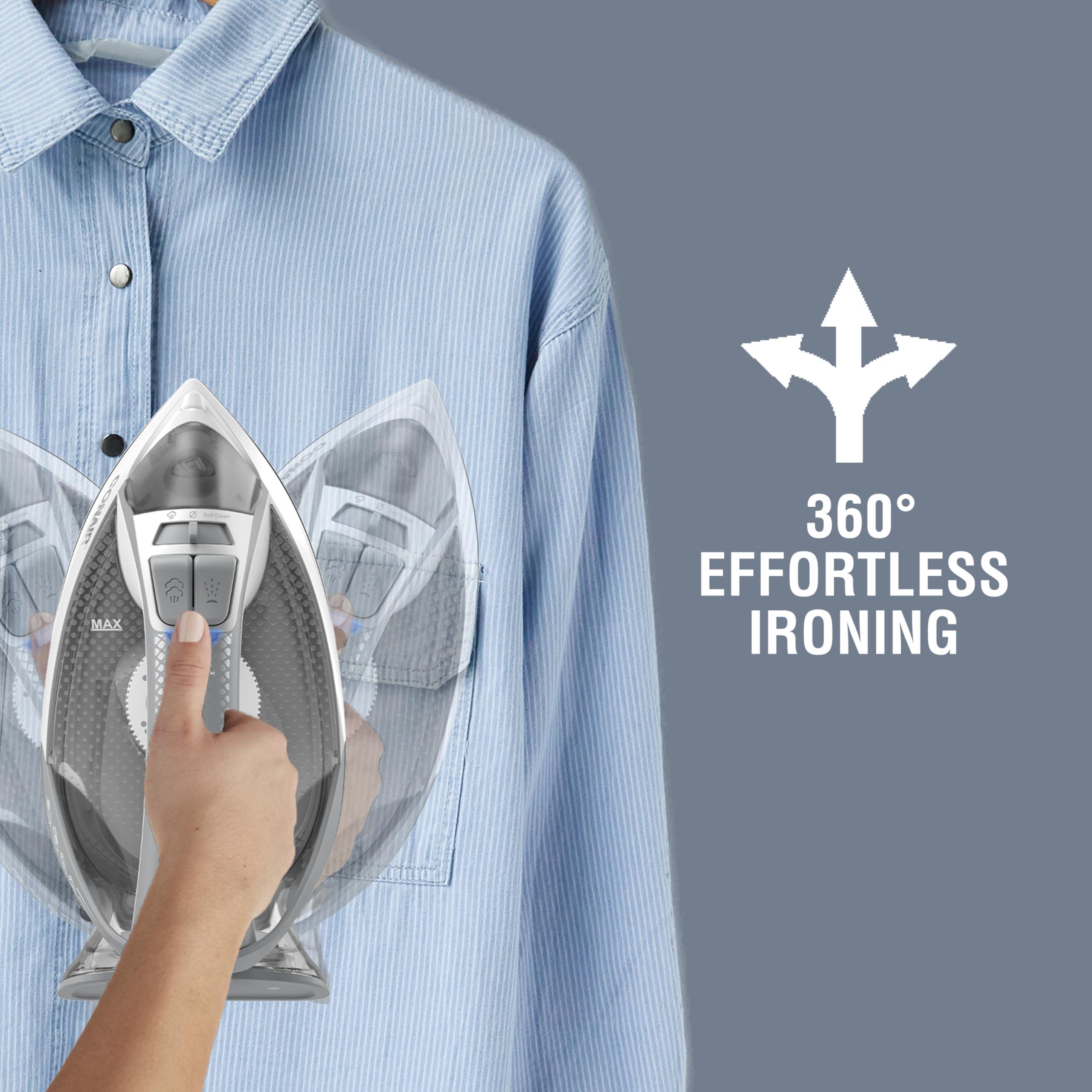 Conair Conair GlideLite Compact-Lightweight Iron, Steam Iron for Clothes, Friction-Free Easy Glide Soleplate