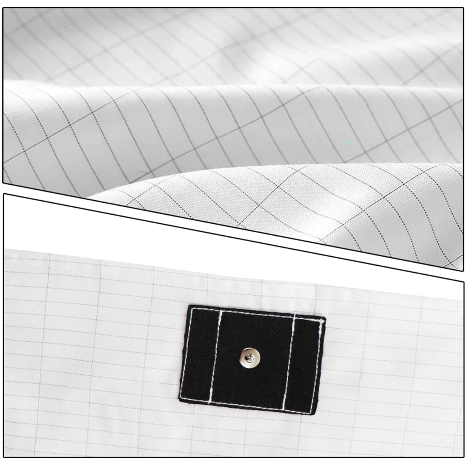 NIULAFR NIULAFR Grounding Sheets - 95% Nature Cotton +5% Silver Fiber - with Grounding Cord, Keep Good Sleep - Natural Healthy