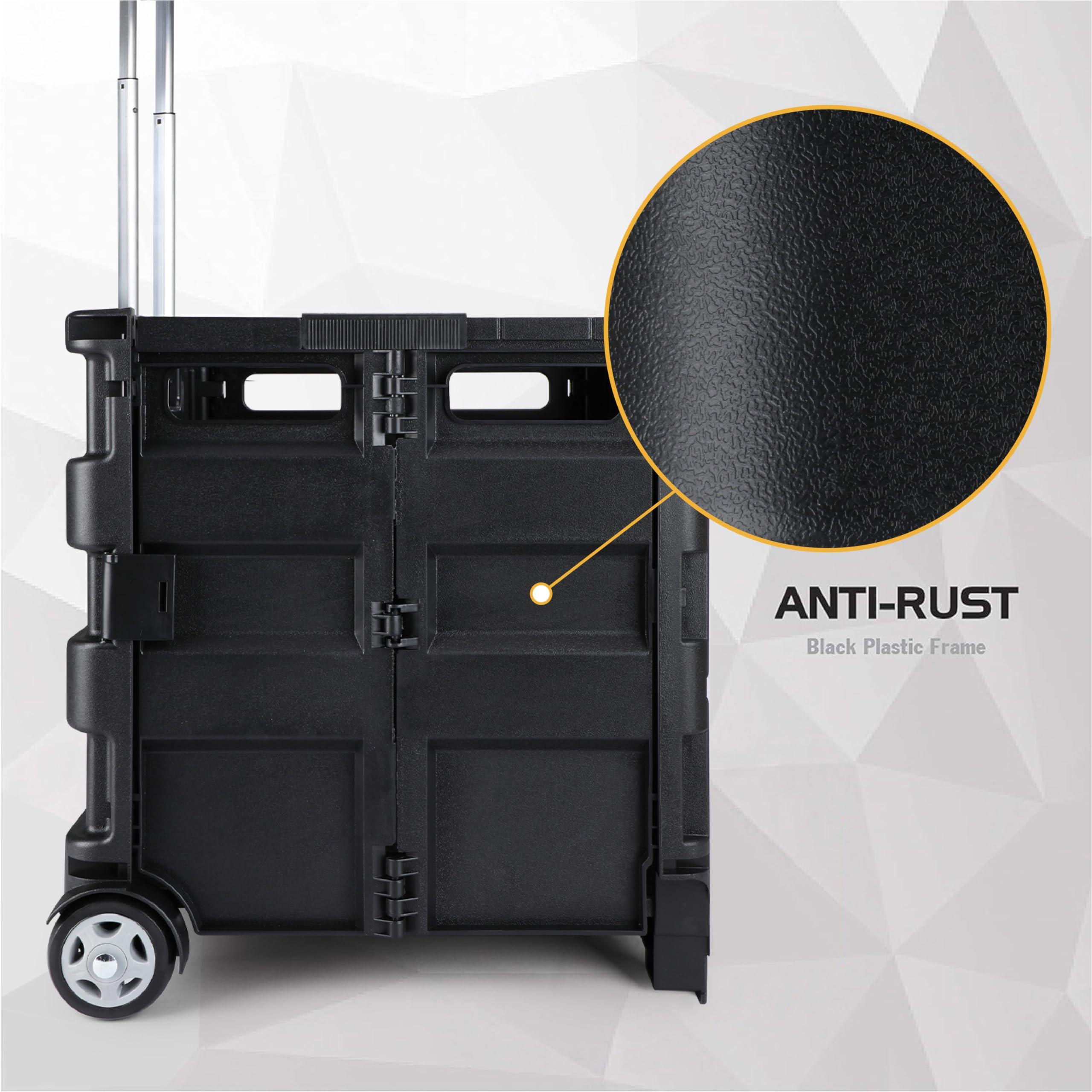 Olympia Tools Olympia Tools 85-010 Grand Pack-N-Roll Portable Tools Carrier with Telescopic Handle, 80 Lb. Load Capacity, Black