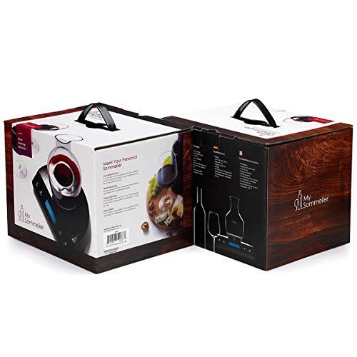 HUMBEE Chef HUMBEE Chef My Sommelier Electric Wine Aerating Decanter, Black -