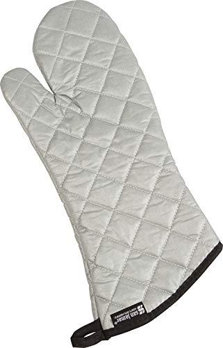 San Jamar San Jamar 801SG17 Silicone Temperature Protection Oven/Freezer Mitt, 17" Length, Silver