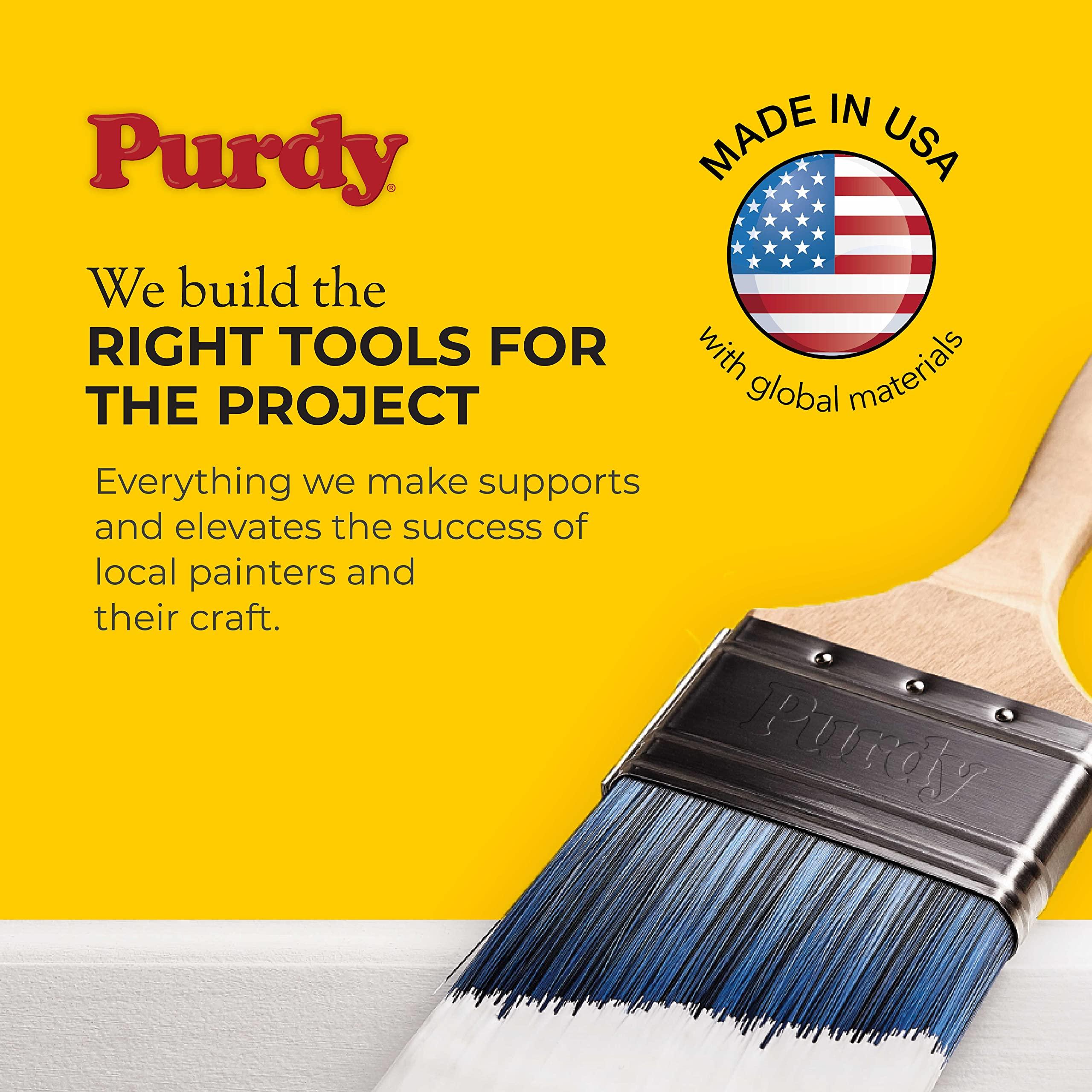 Purdy 3 Purdy 144380730 Pro-Extra Glide Angled Sash Paint Brush, Tynex Chinex & Orel\"