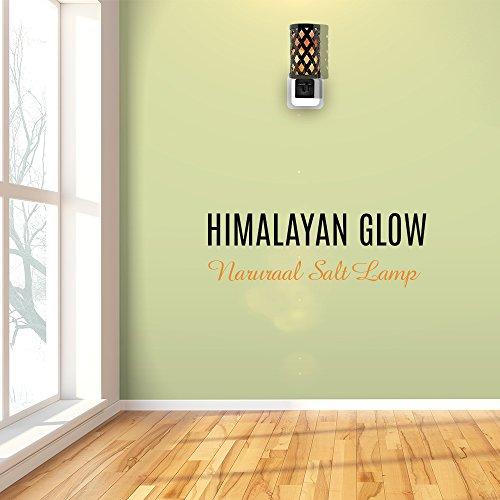Himalayan glow Himalayan Glow Lattice Style Basket Salt Lamp Night Light with Pink Salt Chunks | 360 Degree Rotatable Wall Plug,Ideal Gift For Home Dcor