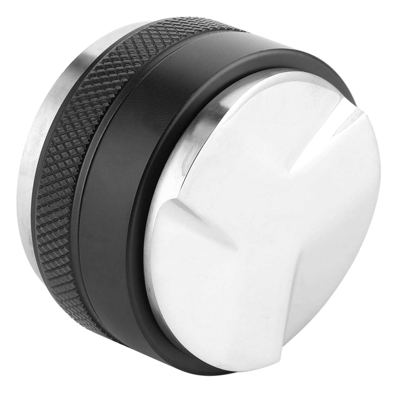 OPPWONG Tamping Station, Dual Head Stainless Steel Coffee Tamper Espresso Hand Tampers with 3 Angled Base for Home, Office nd Business (58mm)