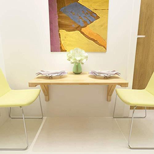 LEOSXA LEOSXA Folding Wall-Mounted Table Mounted Workbench Wall Mounted Folding Table for Garage,Dining Table,Coffee Table,16 Sizes,50x30cm/20x12in