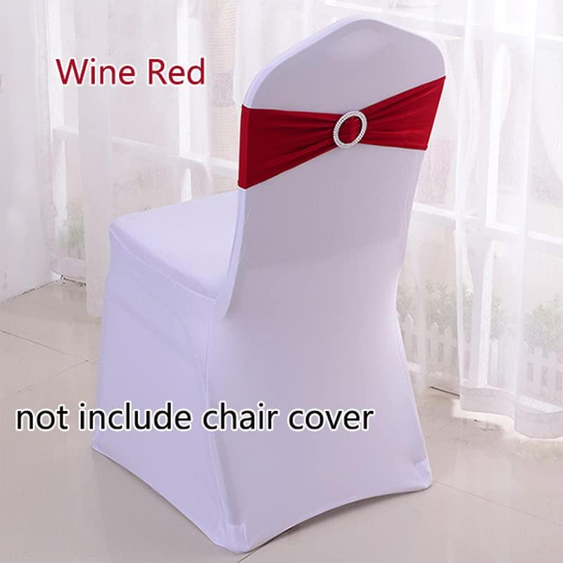 Generic Chair Sashes,Chair Cover Sashes,Spandex Chair Sash Wedding Decor Chair Bands Stretch for Chair Covers Decoration Party Events Dinner Banquet Chair Sashes Knot-Black,100pcs