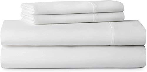 Yarns of Cotton Yarns of Cotton 4 Pcs Sheets for Cot Bunk Bed - 25 in x 75 in Silver Solid - Cot Size Sheets 4\"-8\" Deep Pocket - Perfect for Cot Size Bunk Beds/Narrow Twin/Rv Bunk/Guest Bed/Camping Cot