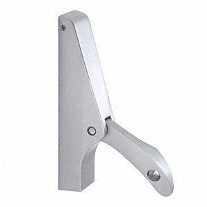 CR Laurence Jackson 30983628 Satin Aluminum Left Side Body and Arm Assembly for 1085 Concealed Vertical Rod Device