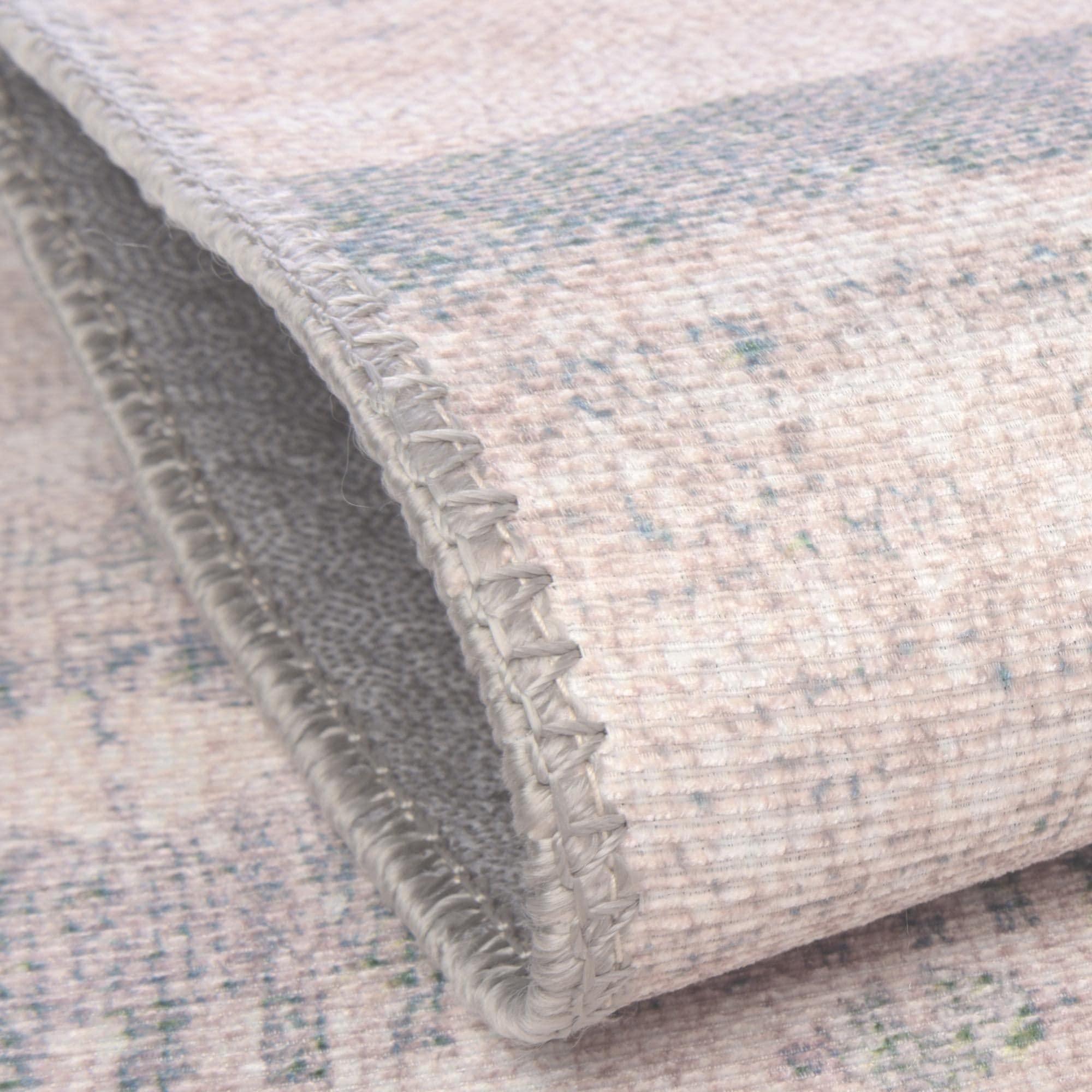 Overstock Overstock Transitional Rine Collection Area Rug 2'6"x12' - Green