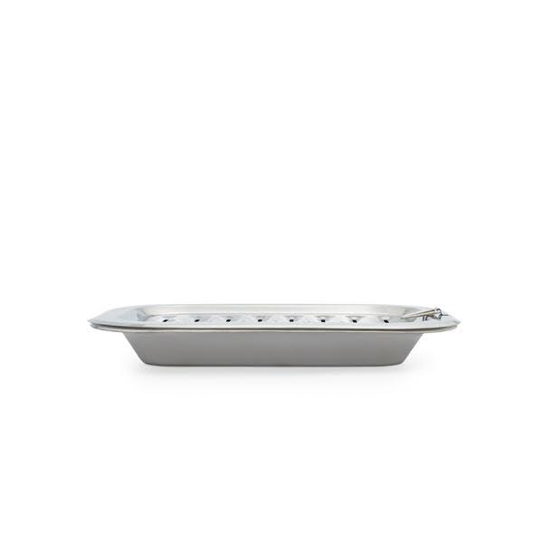 Sur La Table Sur La Table 12\" x 9\" Stainless Steel Broiler Pan includes Broiler Rack and Pan, Silver