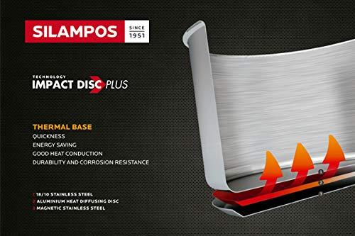 Generic Silampos Domus Stainless Steel Casserole Pot, Various Sizes, Made In Portugal (N.20 2.8L - 2.9qt)
