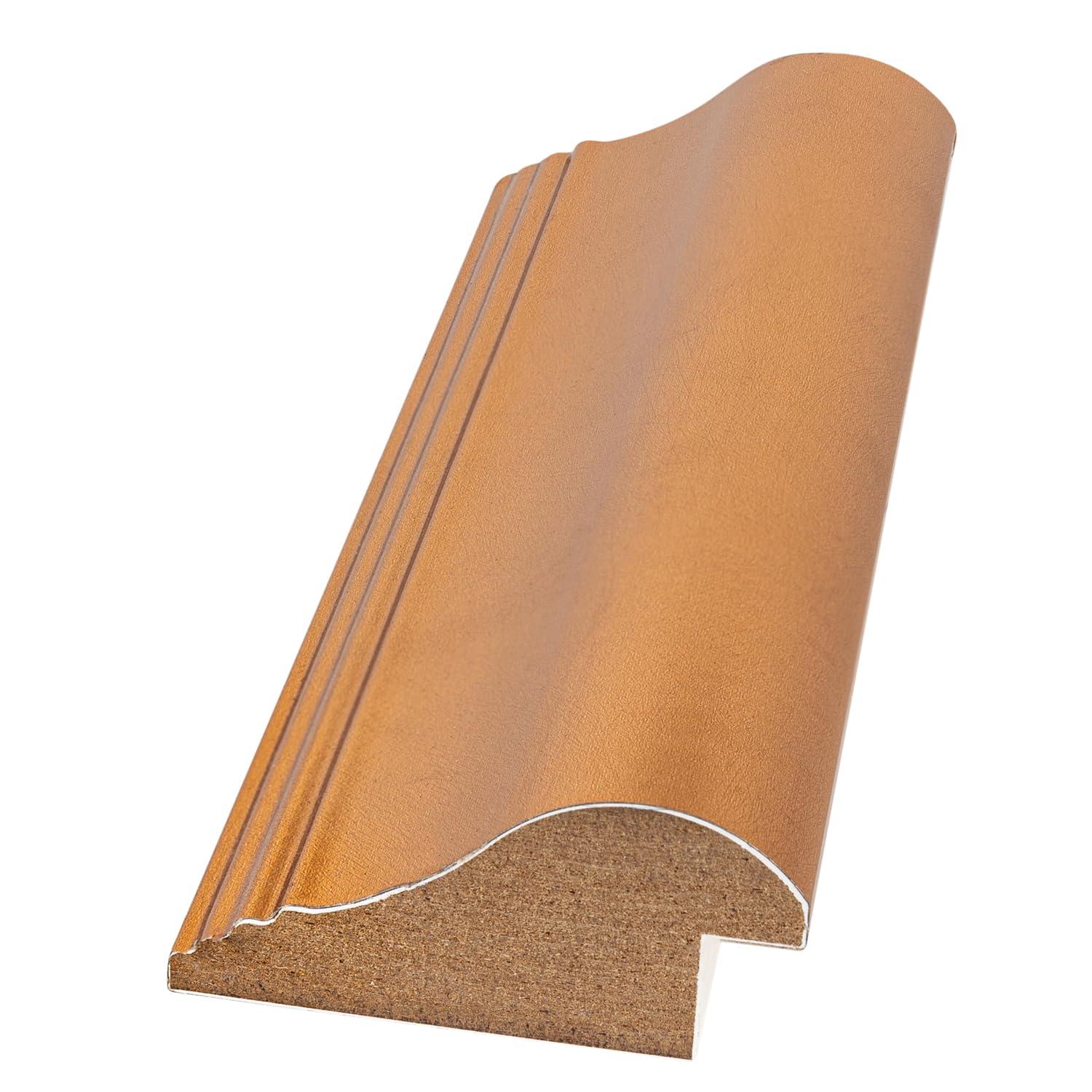 ArtToFrames ArtToFrames 5x28 Inch Multi Picture Frame, This 2.60 Inch Custom Wood Poster Frame is Other - Comes with Economy Acrylic and Corrugated Backing (2WOMMD419270-5x28)