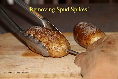 Spud Spikes Spud Spikes 6-Inch Potato Baking Nails Food Grade Stainless Steel, Set of 4
