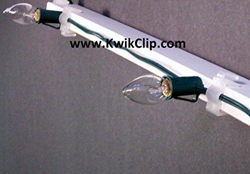 Kwik Clip Small Kwik Clip Christmas Light Hanger 1"(3/4) Fascia Boards MADE in the USA