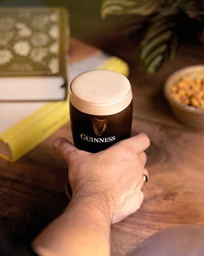 Guinness Guinness Gravity Official Beer Pint Glass | Large 20oz Pints Drinking Thick Beer Glasses Beer 20 oz Glasses