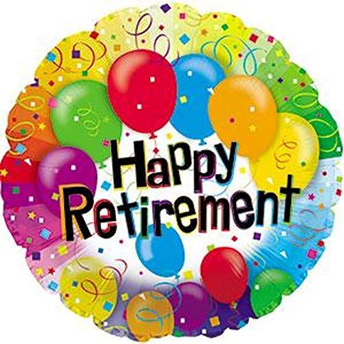 PMU PMU Happy Retirement Balloon (18 Inch Mylar) Pkg/10