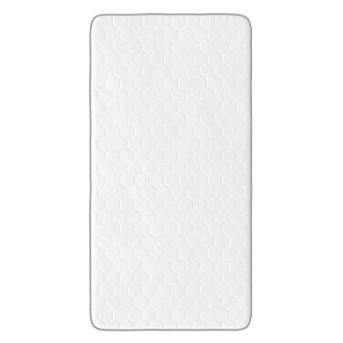 Signature Sleep Signature Sleep,Polyester Tranquility 6 Inch 2-Sided Flippable Bonnell Spring Coil Mattress, Twin Size,Medium GreenGuard Gold Certified,White