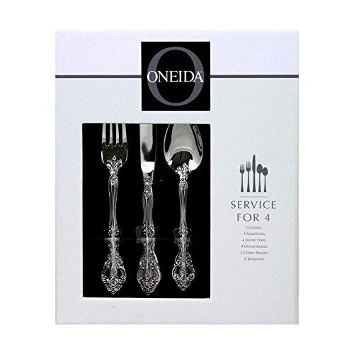 Oneida Oneida Michelangelo 20-Piece Flatware Set, Service for 4
