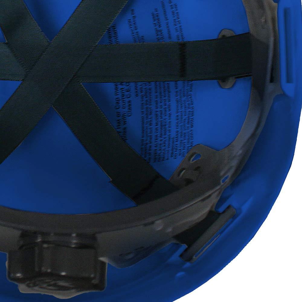 Jackson Safety Jackson Safety Sentry III Safety Hard Hat with 6-Point Ratchet Suspension - Low Profile Cap-Style HDPE - Multiple Colors (Case of 12)