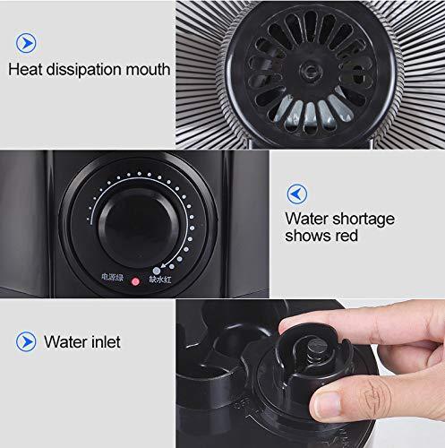 Pealihuy Misting Fan Oscillating Fan Misting With 3 Cooling Speeds, Oscillated Pedestal Fans Copper Motor Standing Fan For Industrial, Commercial, Residential,Greenhouse Outdoor