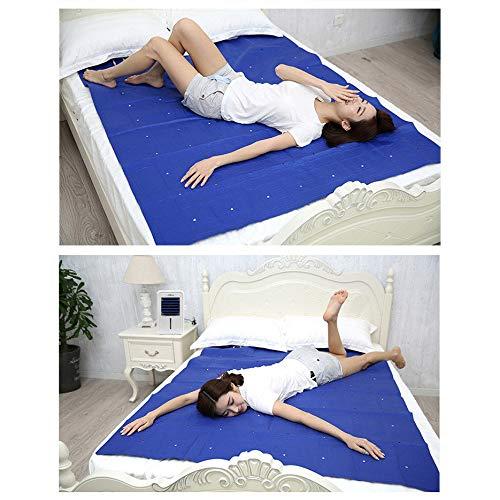 APENCHREN APENCHREN Cooling Water Mattress, Cooler Pad, Ice Mattress, Cooling Bed Conditioning System - for Home, Dorm Room, Apartment and Hostel, Cool in Summer,160x70cm