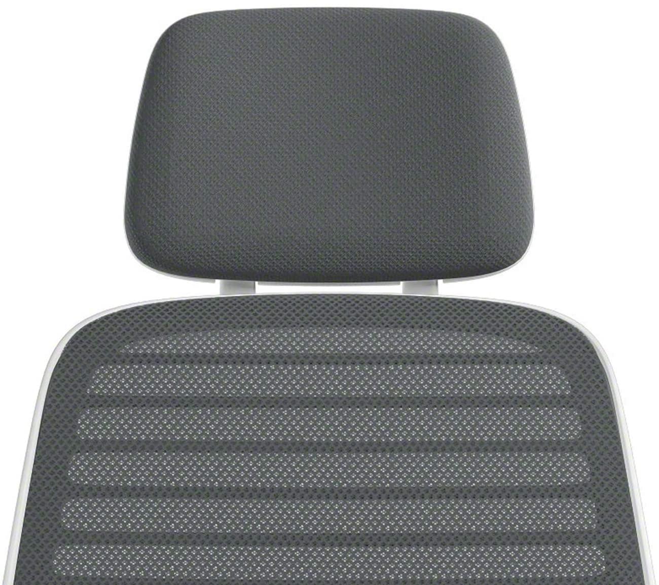 Steelcase Steelcase Series 1 Headrest ONLY, Graphite Frame with 3D Microknit Fabric (Royal Blue)