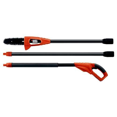 BLACK+DECKER BLACK+DECKER 20V Max Pole Saw for Tree Trimming, Cordless, with Extension up to 14 ft., Bare Tool Only (LPP120B)