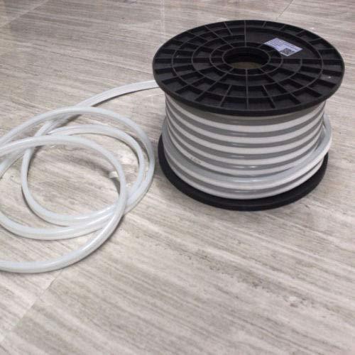 Unknown Yellow Flexible LED Neon Rope Light Lighting Strip Tube Indoor Outdoor Holiday Party Room Decor Or Commercial Use Lighting 110V(330ft(100 Meters))