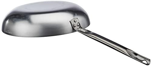 Pentole Agnelli Pentole Agnelli ALMR1111B32 Countersunk Radiant Pan High, Aluminum 5 mm, 32 cm