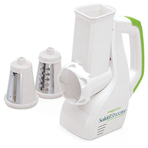 Presto Presto Salad Shooter Electric Slicer/Shredder,White