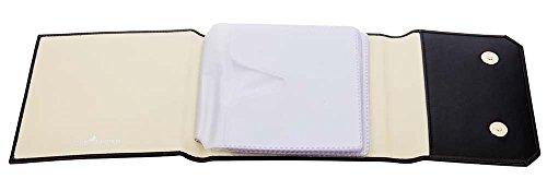 David Hampton David Hampton Black Oxford Leather CD Case