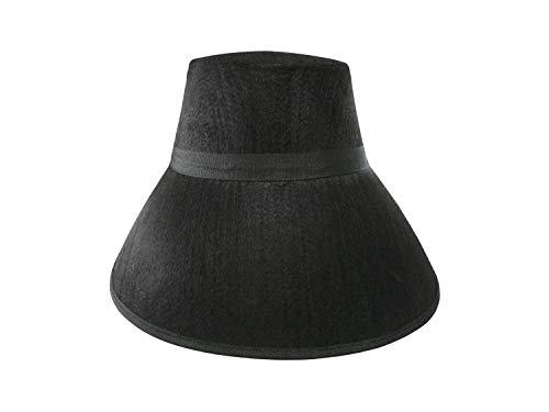 Nicky Bigs Novelties Nicky Bigs Novelties Adult Bonnet Old Fashioned Victorian Handmaids Hat- Women Pilgrim Bonnets Hats - Amish Colonial Bonnet Cap - Pioneer Prairie Felt Sun Hat Costume Accessories Black