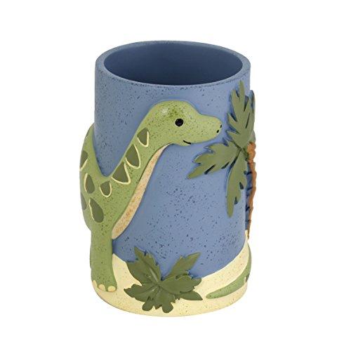 MODONA MODONA Four Piece Kids Bathroom Accessories Set - Dinosaur