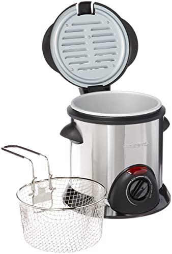 Presto Presto 05470 Stainless Steel Electric Deep Fryer, Silver