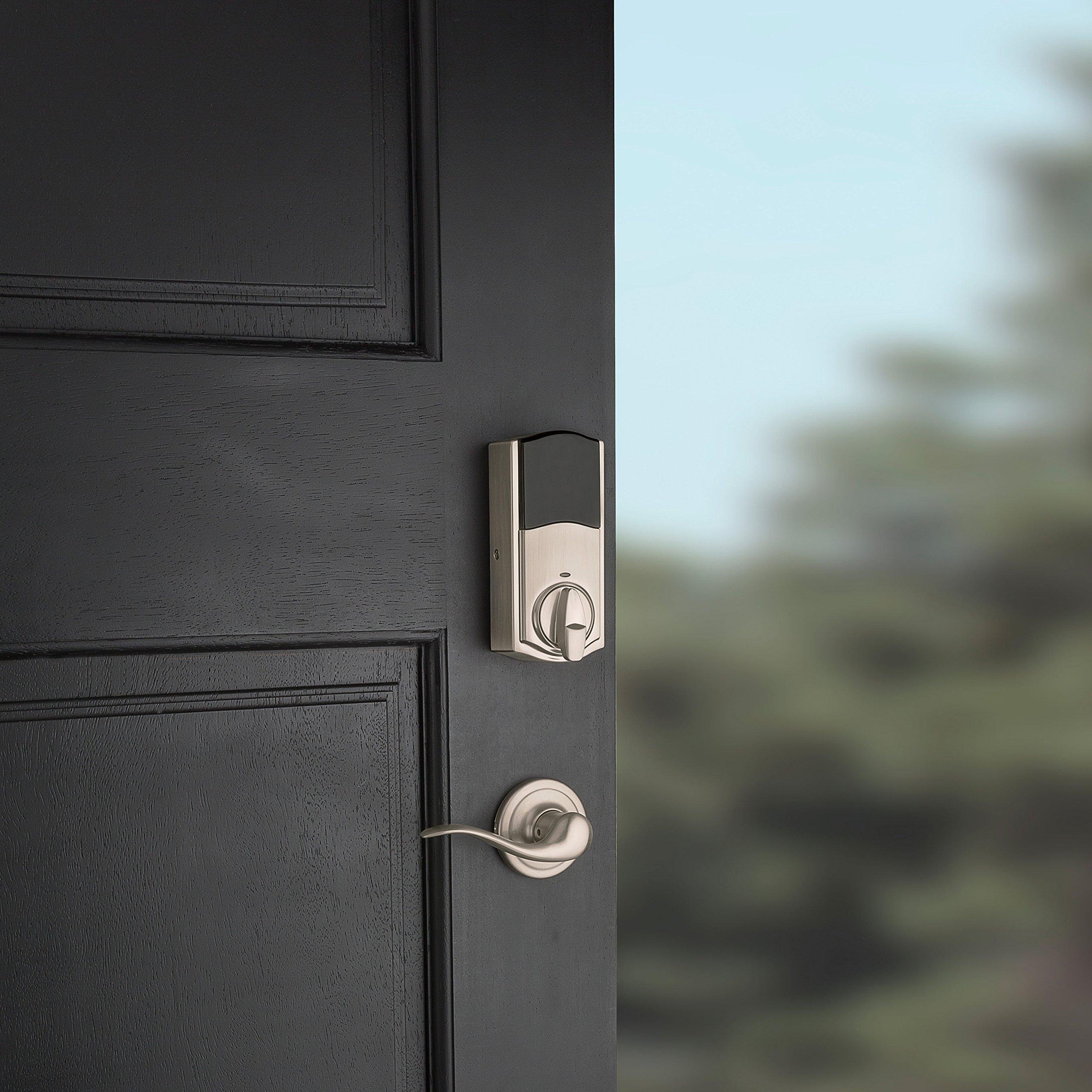 Kwikset Kwikset 99150-002 SmartCode 915 Touchscreen Electronic UL Deadbolt with Smart Key, Satin Nickel