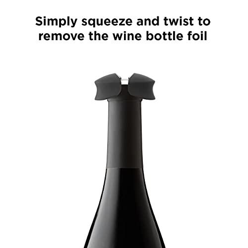 Rabbit Rabbit Wine Bottle Foil Cutter (Black), 1 EA - W6113