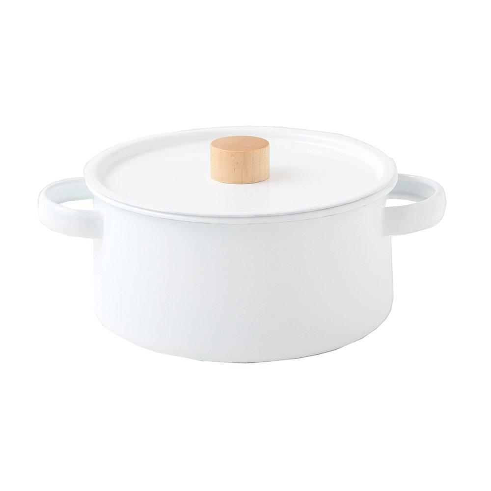 Kaico Japan Kaico Horo(Enamelware) Sauce Pot 2.6L Makoto Koizumi Design