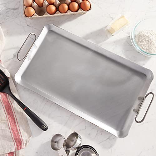 Chef King Chef King 10 Gauge Steel Griddle, 12 Inch x 20 Inch