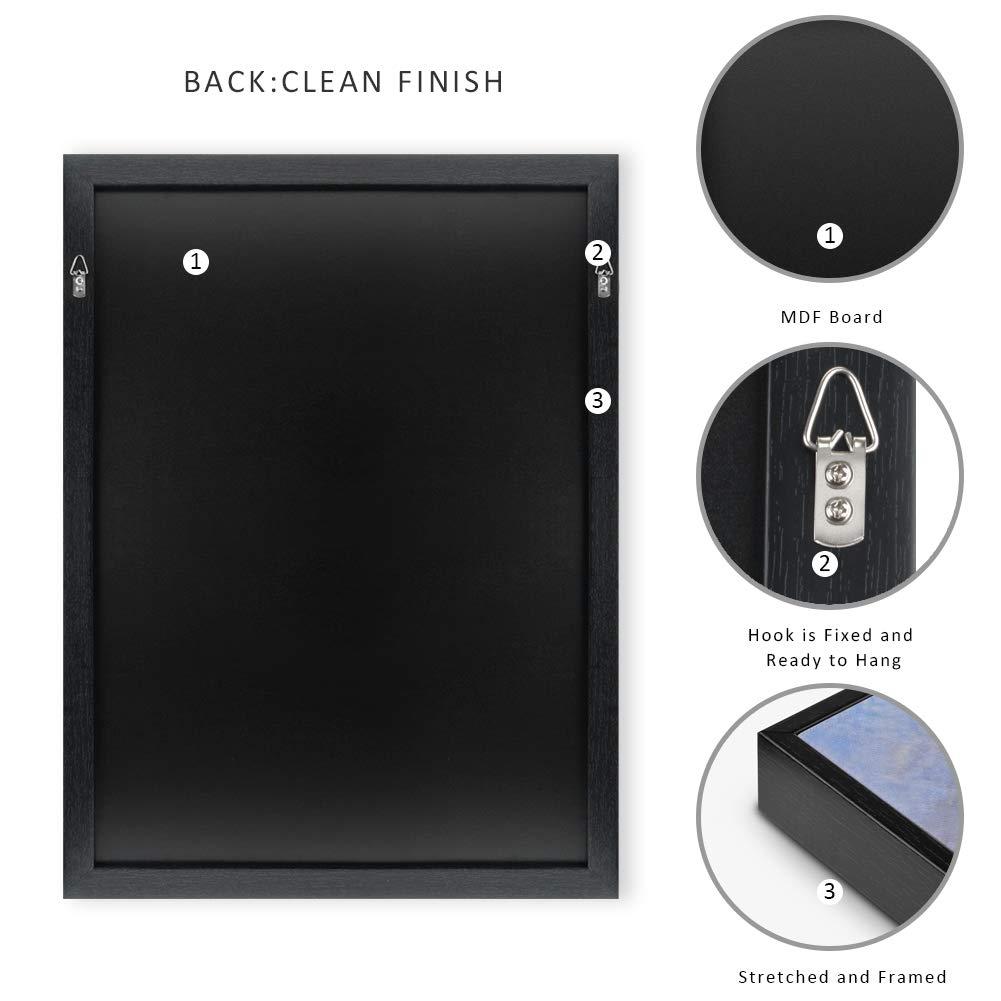 INVIN ART INVIN ART Framed Canvas Giclee Print Art Sleep Le Sommeil by Salvador Dali Wall Art(Black Slim Frame,24"x36")