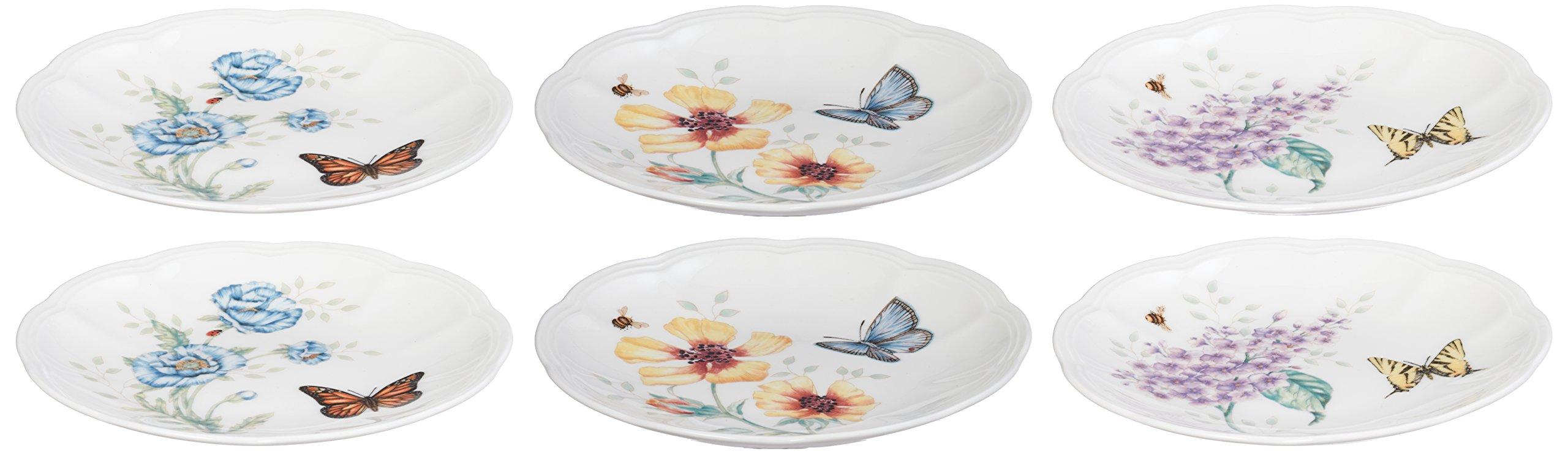 Lenox Lenox Butterfly Meadow Hydrangea 12Pc Set and 6-Piece Tidbit Plate Set