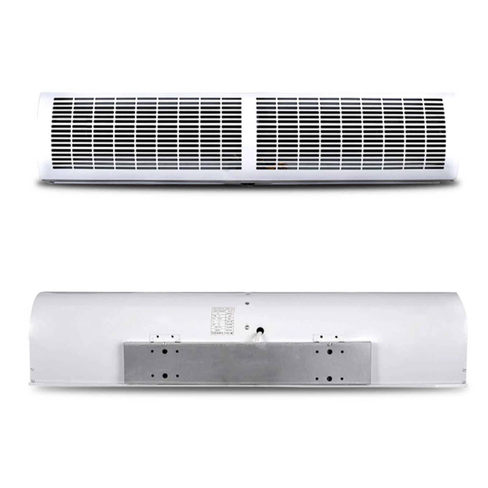PALE PALE Commercial Wall-mounted Air Curtain, Two-speed, Button + Remote Control, Home Energy-saving Air Curtain, Low Noise, White (Small : 150cm)