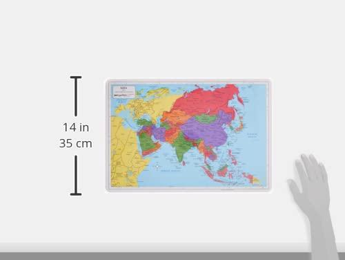 Painless Learning Painless Learning Asia Map Placemat 12 x 17 1/2 inches