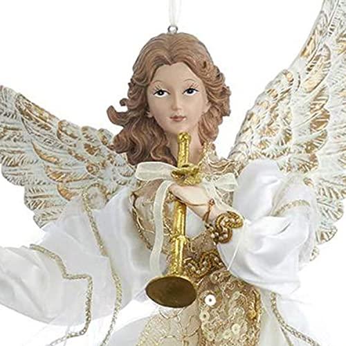 Kurt S. Adler Kurt S. Adler J6064 Ornament, Ivory, White, Gold
