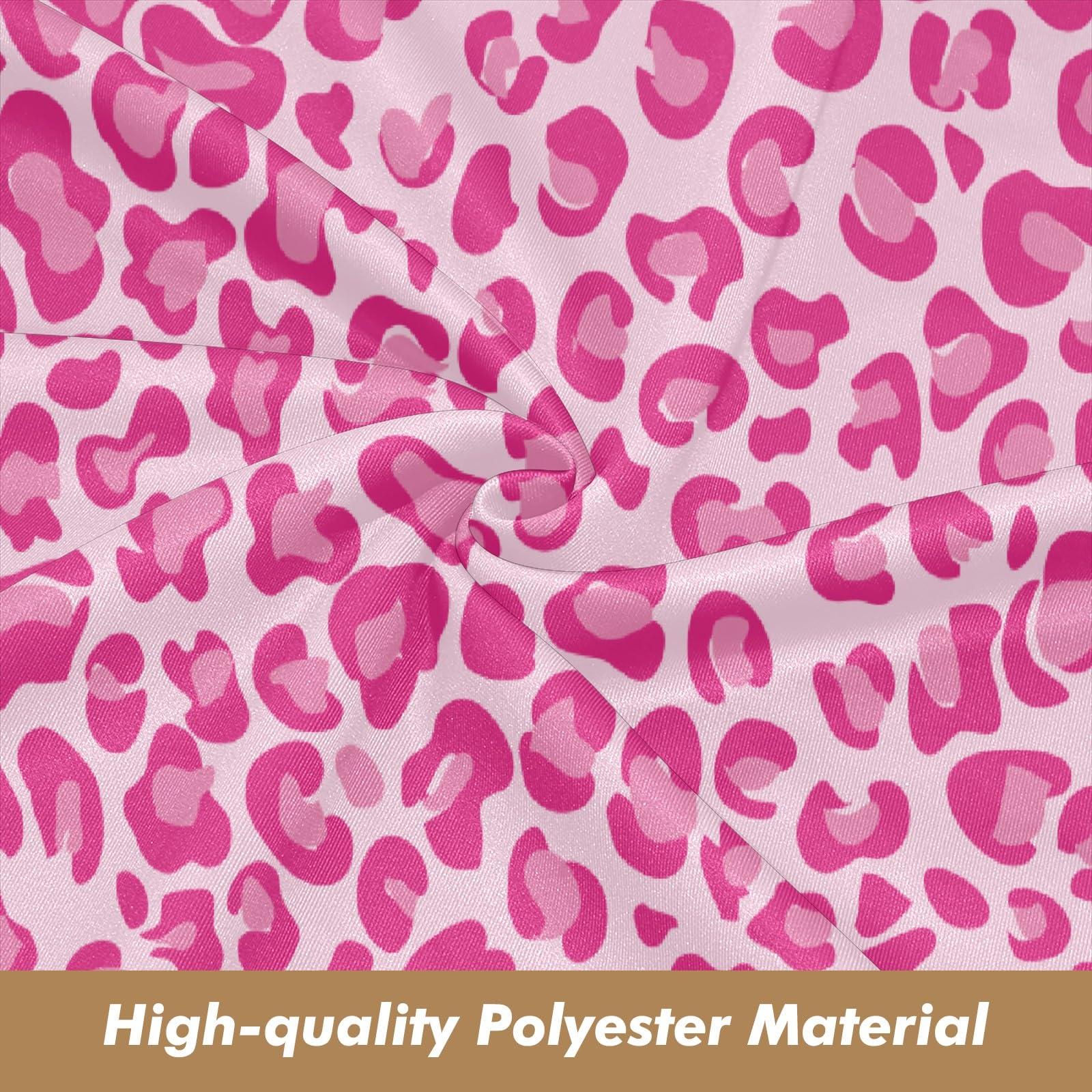 MSINMKOK MSINMKOK Couch Covers Pink Leopard Print Washable Throw Covers for Couch Loveseat Sofa Cover Sofa Slipcover Pets Dogs Furniture Couch Protector 71x91