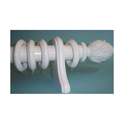 Kirsch Kirsch Wood Trends Classics Rings, for 2" pole, White (MPN# 5502EG025)