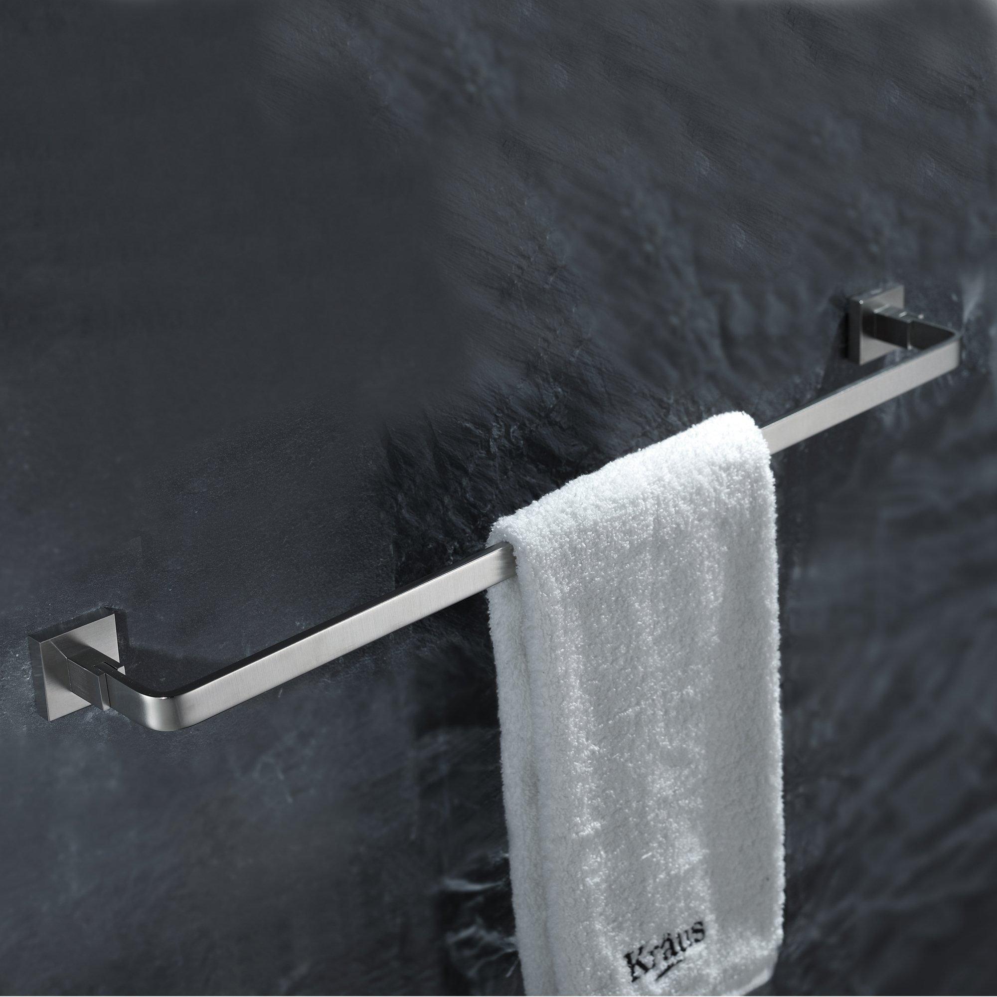 Kraus KRAUS Bathroom Accessories - Towel Bar in Brushed Nickel