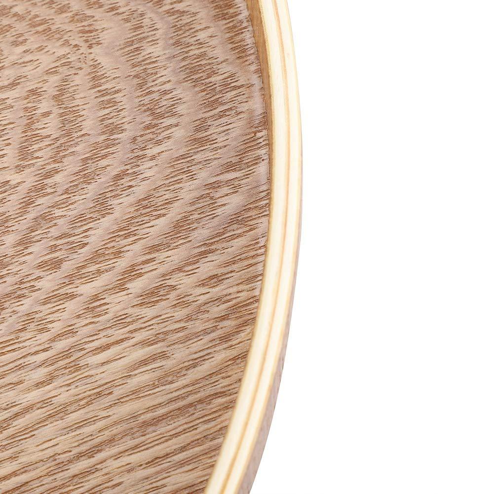 BizChair BizChair 30\" RD Natural Laminate Bar Table Top-22\"x22\" Base/Foot Ring