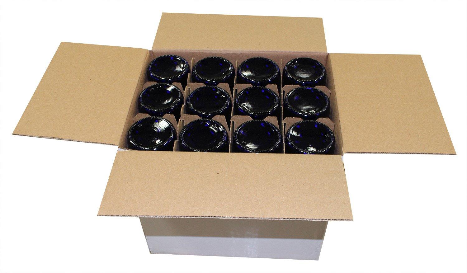 Midwest Homebrewing and Winemaking Supplies Midwest Homebrewing and Winemaking Supplies 750 ml Cobalt Glass Claret/Bordeaux Bottles (12 per case)