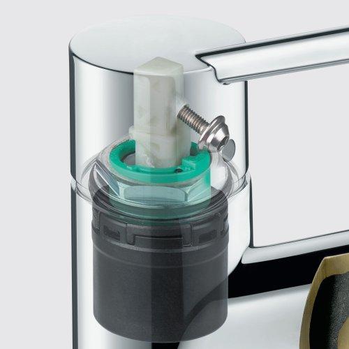 hansgrohe hansgrohe Allegro E Stainless Steel Bar Kitchen Faucet, Bar Sink Faucet Single Hole, Faucet for Kitchen Sink, Stainless Steel Optic 14801801